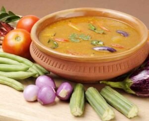 Read more about the article South Indian Sambar Delight: A Flavorful Lentil Stew for Idlis and Dosas